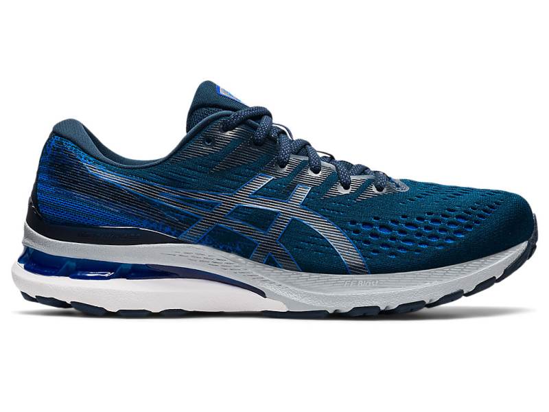 Pánské Běžecké Boty Asics GEL-KAYANO 28 Wide Tmavě Blankyt 34765DOFE